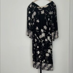 Karen Kein Black and White Floral Dress